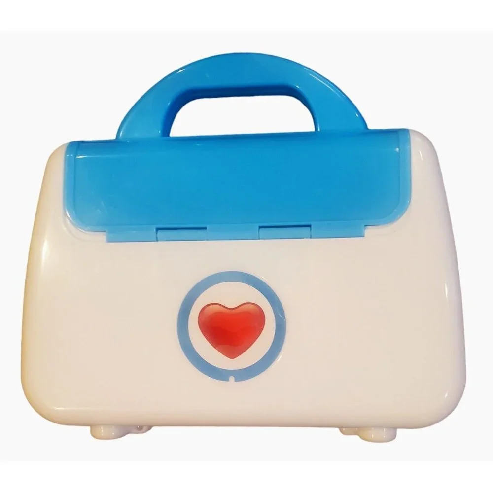 Preschool Pretend Play Medical Kit 7-Piece Doctor Bag Early Learning Toys